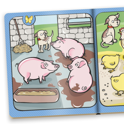                             Kniha Zvieratká na farme SK                        