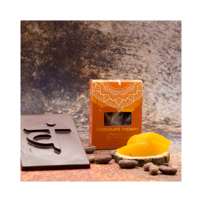                             Pomeranč v hořké čokoládě - Čakra Vášeň                        