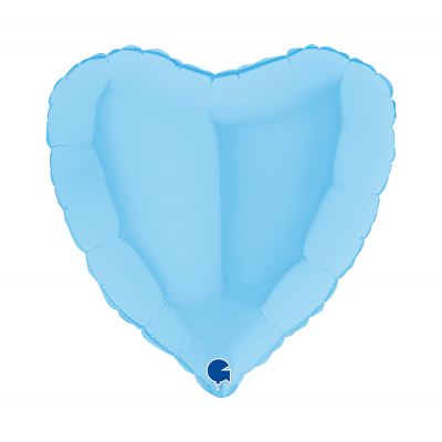 Balónek fóliový Srdce světle modré                    