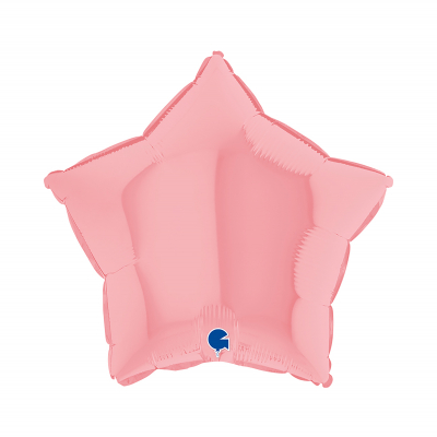 Balónek fóliový Hvězda sv.růžová                    