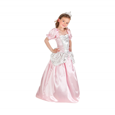 Kostým dětský růžová princezna vel. 4-6 let                    