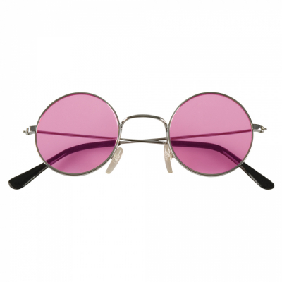                             Brýle Hippie růžové                        