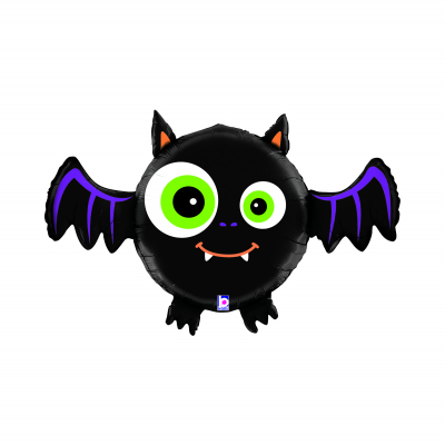 Balónek fóliový Halloween netopýr                    