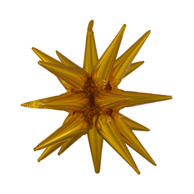Levně Balónek fóliový 3D Hvězda zlatá Albi