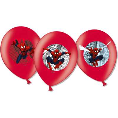 Balónky latexové Spider-man 6 ks                    