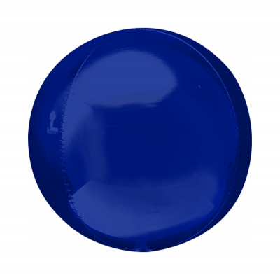 Balónek foliový koule tmavě modrá                    