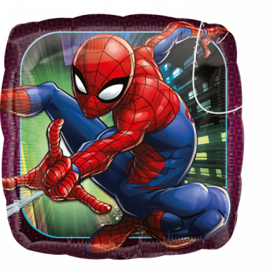 Balónek foliový Spider Man čtverec                    