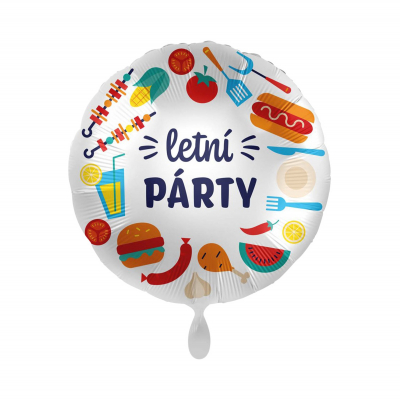 Balónek fóliový Letní párty                    