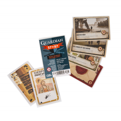                             Obaly na karty Guardian pro karty 57 × 87 mm - 100 ks                        