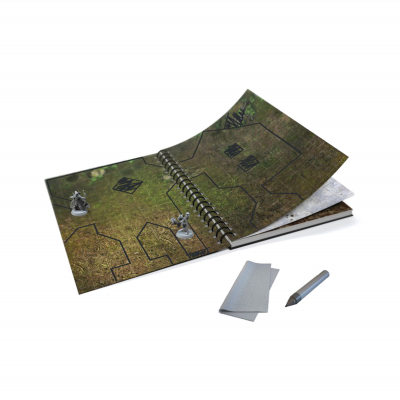                             RPG Kniha s mazatelným povrchem - A4 - čtverce                        