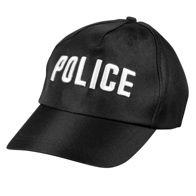 Kšiltovka Police černá                    