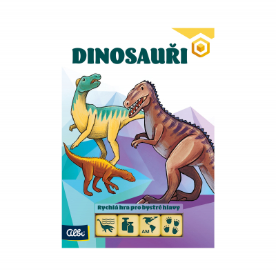                             Chytré kostky - Dinosauři                        