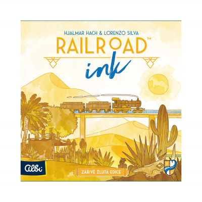                             Railroad Ink - Žlutá edice                        