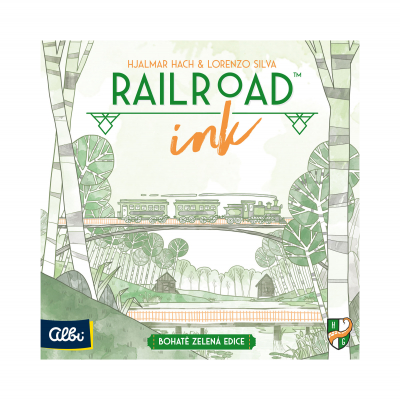                             Railroad Ink - Zelená edice                        
