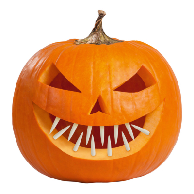 Dekorace Halloween zuby do dýně                    