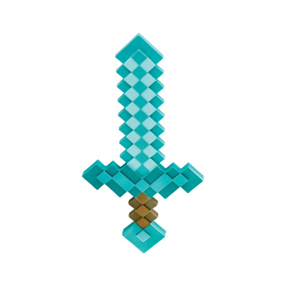 Levně Meč Minecraft modrý Albi