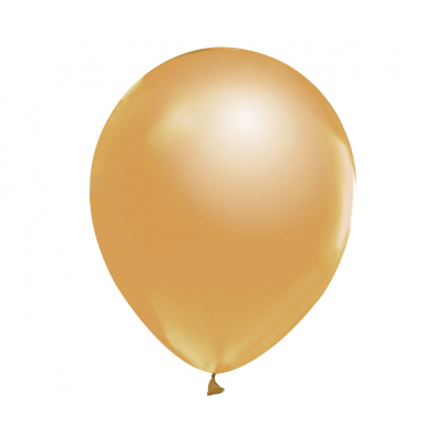 Balónky latexové zlaté 50 ks                    