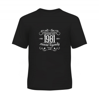Levně Pánské tričko - Limitovaná edice 1981, vel. XL Albi