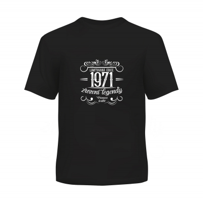 Levně Pánské tričko - Limitovaná edice 1971, vel. L Albi