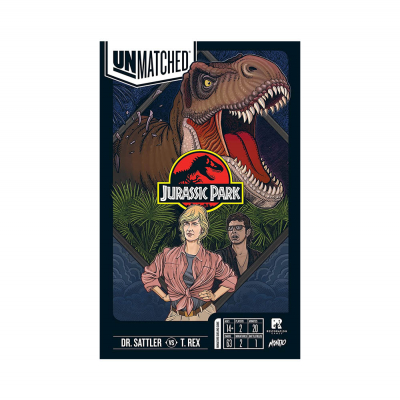                             Unmatched Jurassic Park: Dr. Sattler vs T-Rex EN                        