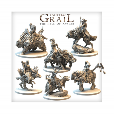                             Tainted Grail - Mounted Heroes                        
