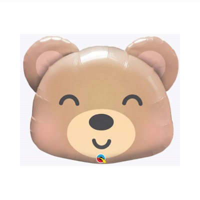 Balónek fóliový hlava medvídek                    