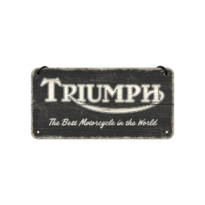 Levně Závěsná cedule - Triumph Nostalgic-Art