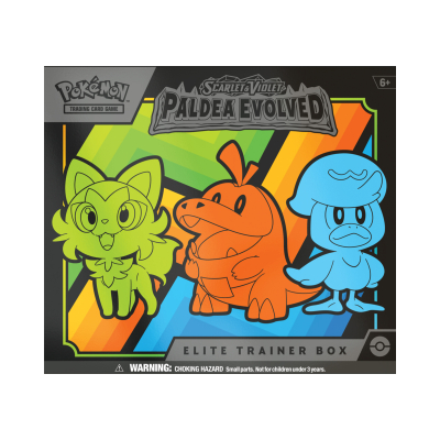                             Pokémon TCG: SV02 Paldea Evolved - Elite Trainer Box                        