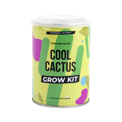 Levně Grow tin - Cool kaktus Gift republic