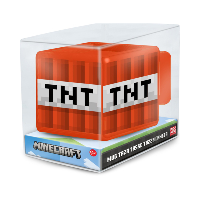 Levně 3D hrnek: Minecraft - TNT Box Epee