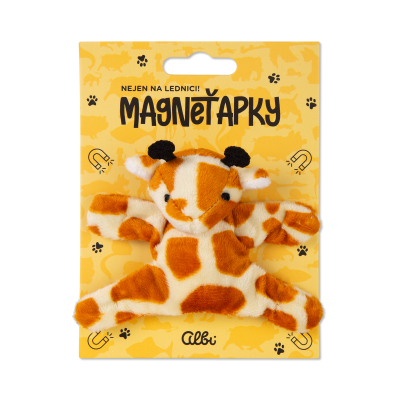 Levně Magneťapka - Žirafka Albi