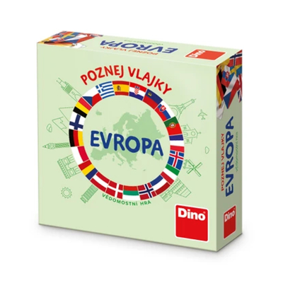 Poznej vlajky - Evropa Dino