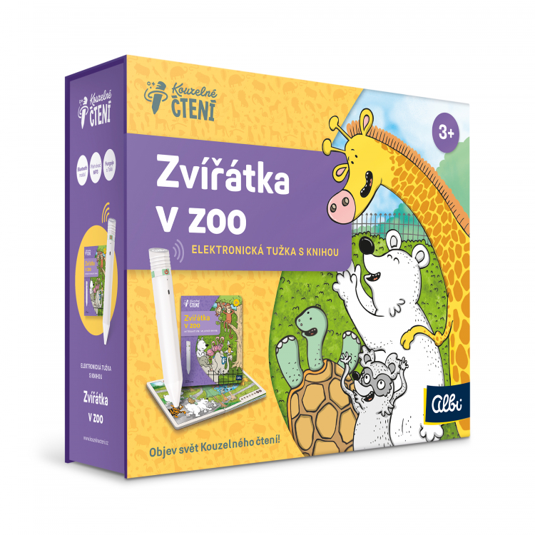 Albi tužka 2.0 a Zvířátka v ZOO - Kouzelné čtení | Albi.cz