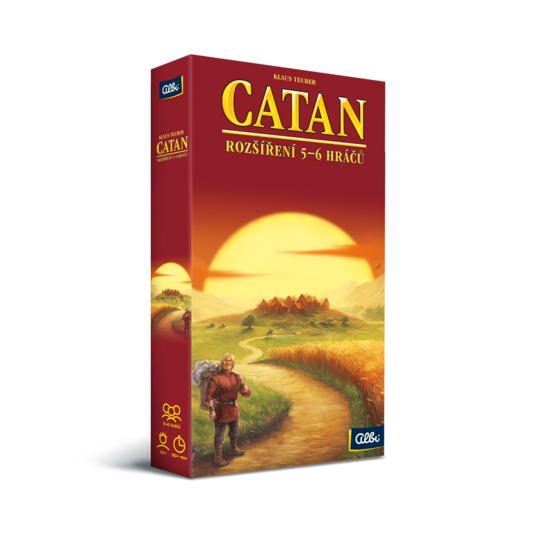 Catan - rozšíření pro 5-6 hráčů                    