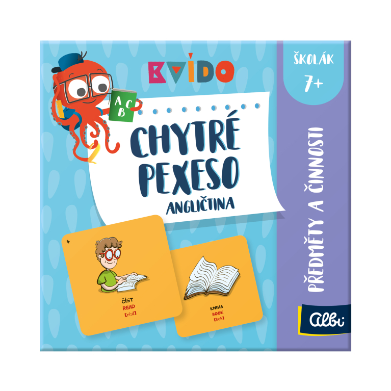                             Chytrá pexesa - Kvído                        