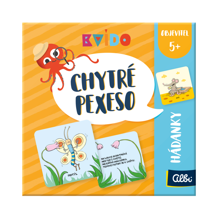                             Chytrá pexesa - Kvído                        