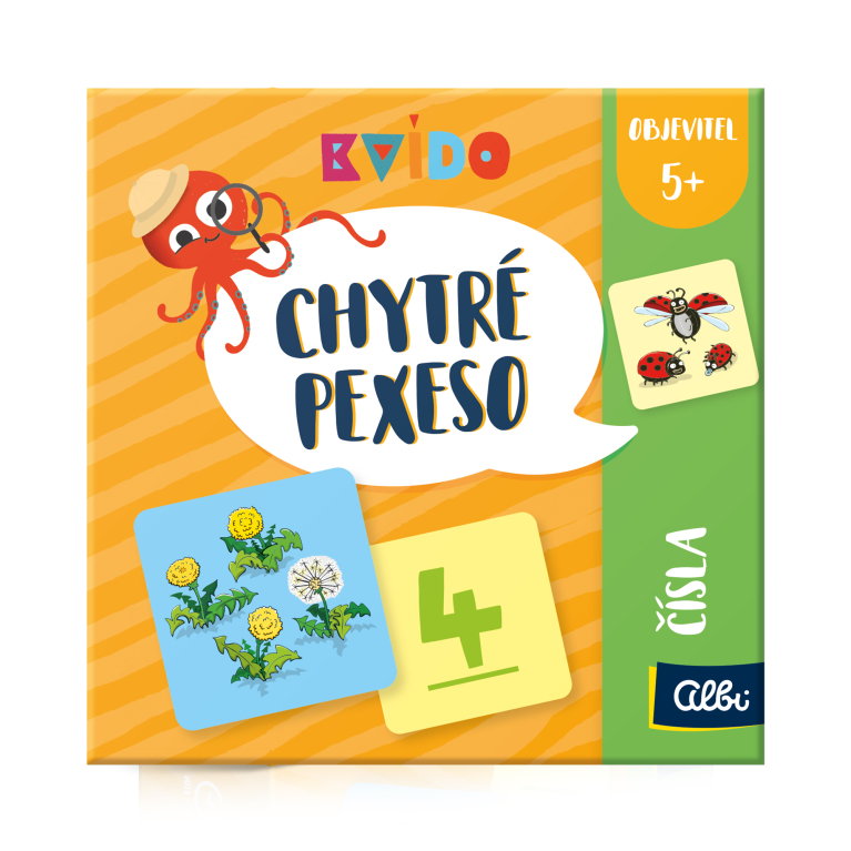                             Chytrá pexesa - Kvído                        