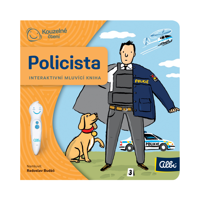                             Minikniha povolání - Policista                        