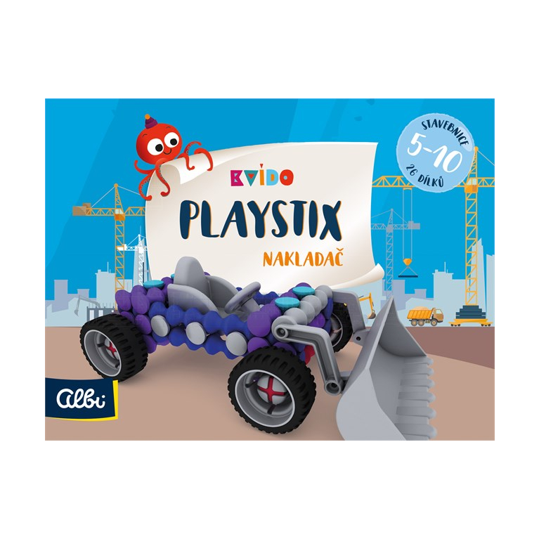 Stavebnice Playstix - nakladač - Kvído                    