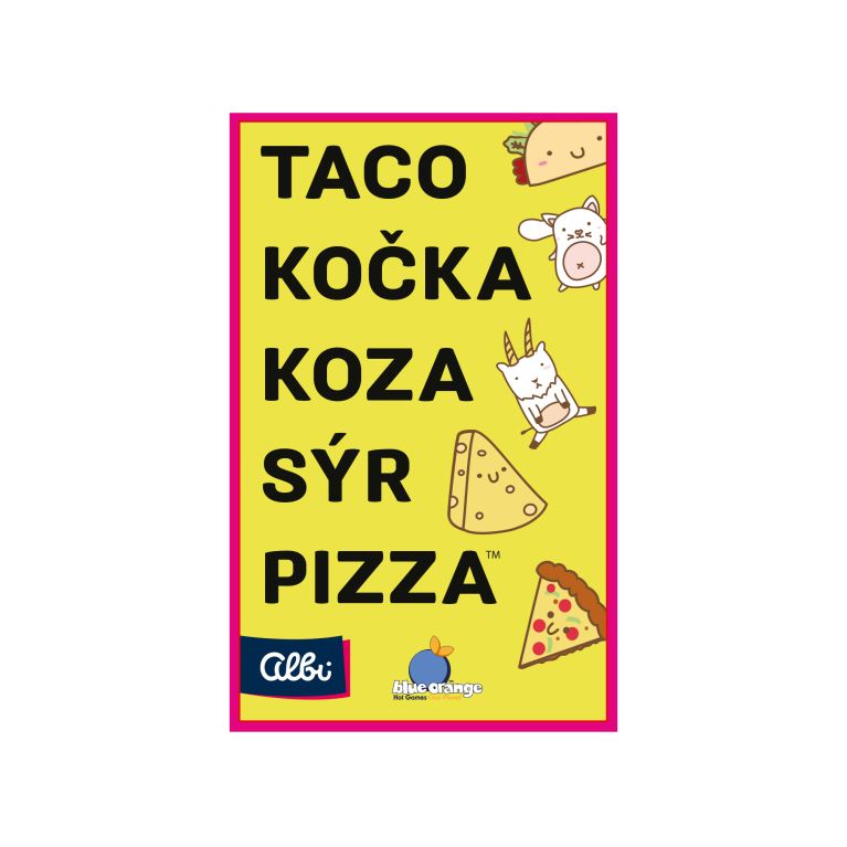                             Taco, kočka, koza, sýr, pizza                        