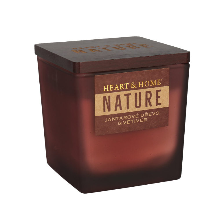 Velké svíčky - Heart and Home Nature 210 g                    