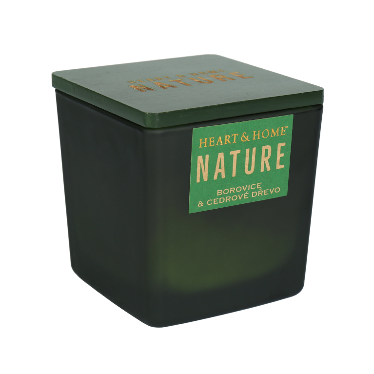 Velké svíčky - Heart and Home Nature 210 g                    