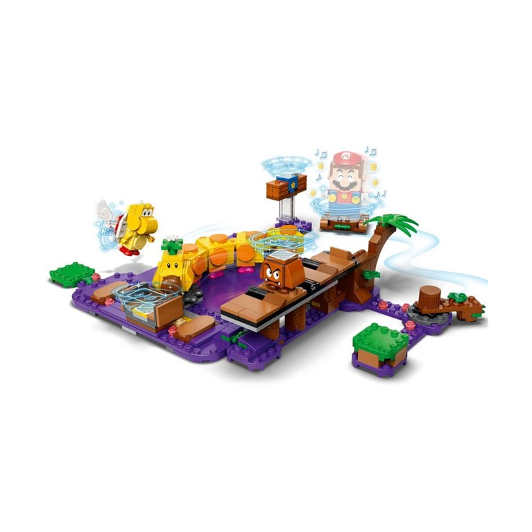 LEGO® Super Mario™ 71383 Wiggler a jedovatá bažina                    