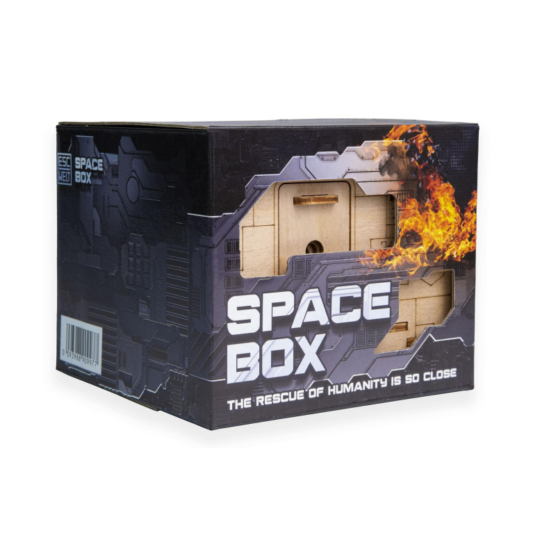 Dřevěný hlavolam Space Box                    