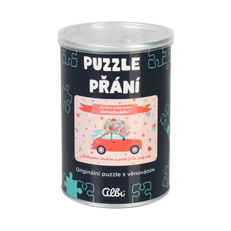 Puzzle přání s věnováním                    