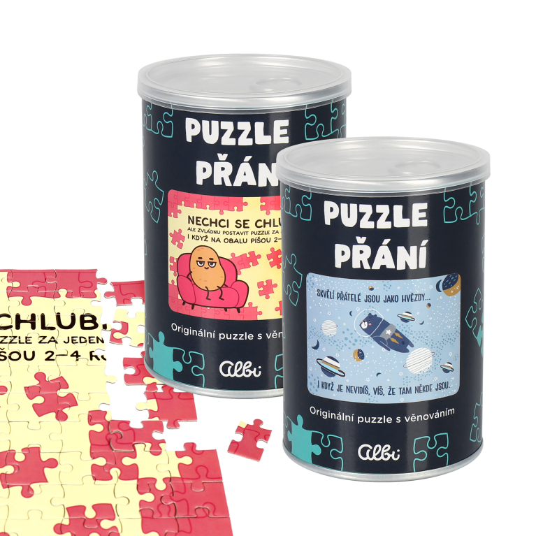 Puzzle přání s věnováním                    