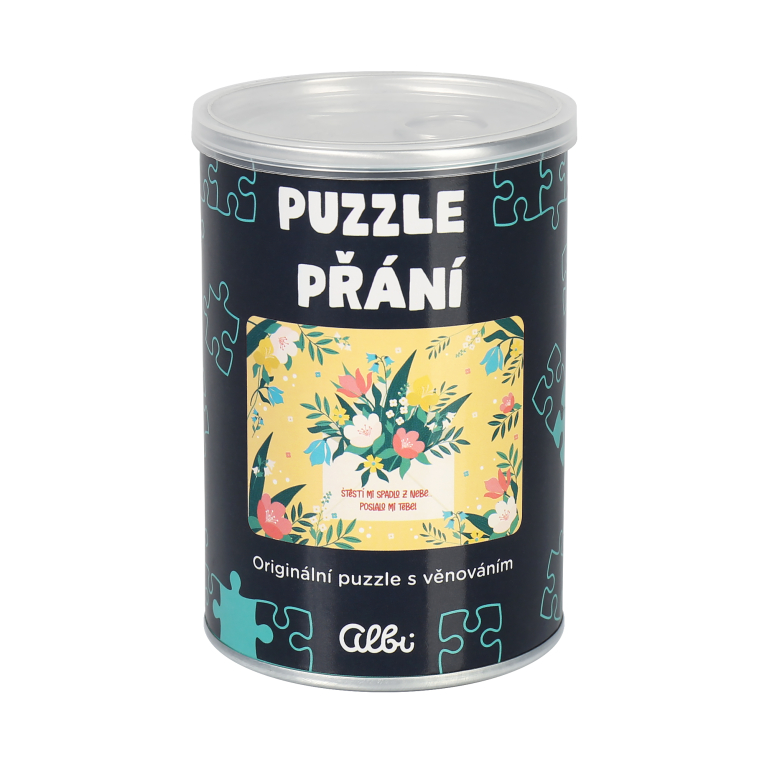 Puzzle přání s věnováním                    