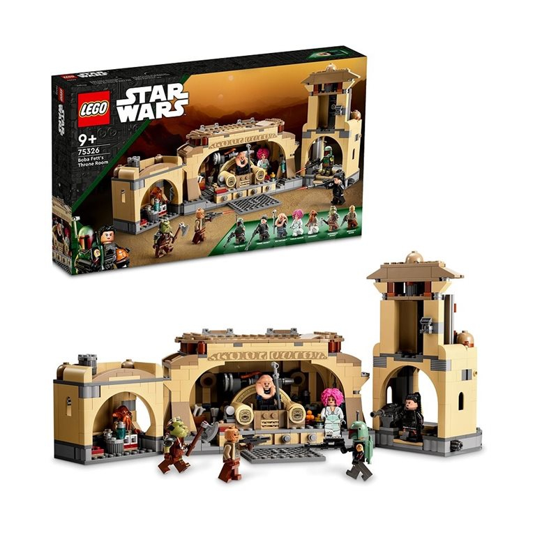 LEGO StarWars 75326 trůnní sál Boby Fetta                    