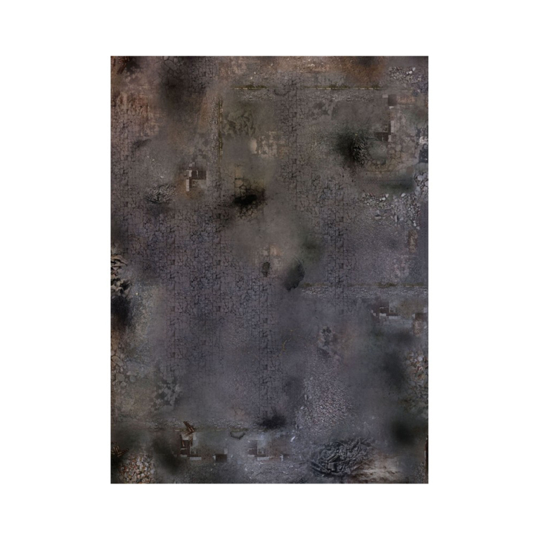                             Playmat - Ruined City - 152 × 112 cm                        