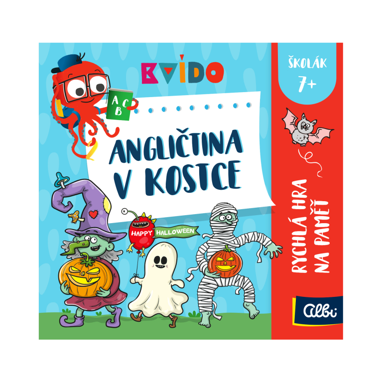                             V kostce - Kvído školák                        